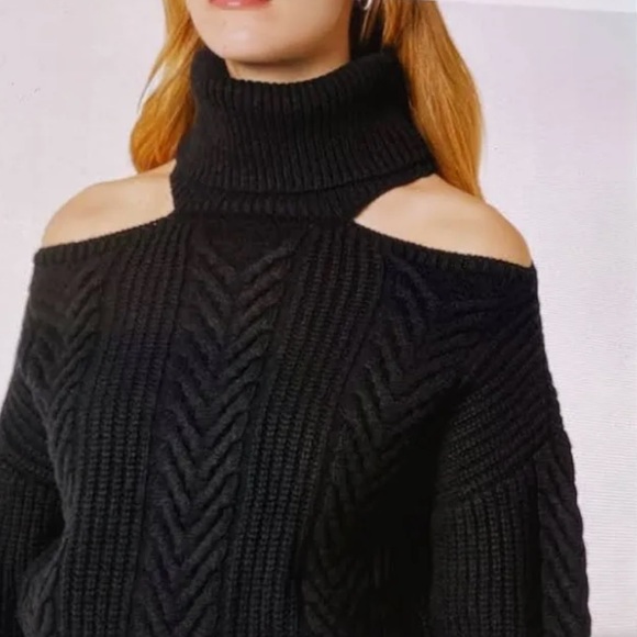 Paige Cold-shoulder Sweater - Picture 2 of 15